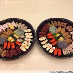 1x Assorted Sushi Platters (75pcs) @$52.5