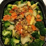 Braised Assorted Greens & Mushroom