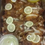 Fried Fish Fillet w Lemon Mayonnaise Sauce