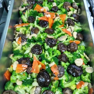 Broccoli w/ Mushroom • 双菇兰花(Chef's Recommended)