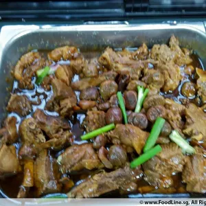 Stewed Duck w/ Chestnut • 栗子焖鸭