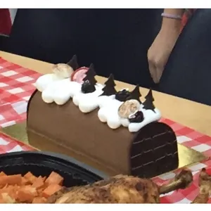 1x Genoise Log - "Black Forest Yule"