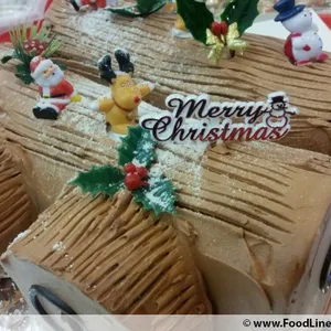 1x Choco Yule Log Cake (1 kg) $38.00
