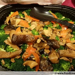 三菇西兰花 Broccoli w/ Assorted Mushroom