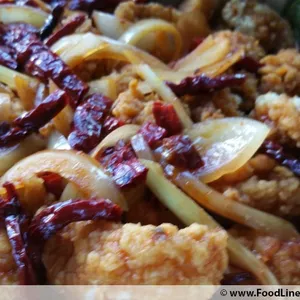 Sliced Fish w/ Dried Chilli • 宫保鱼片(Chef's Recommended)