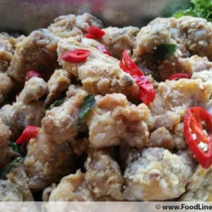 Salted Egg Chicken • 咸蛋鸡(Chef's Recommended)
