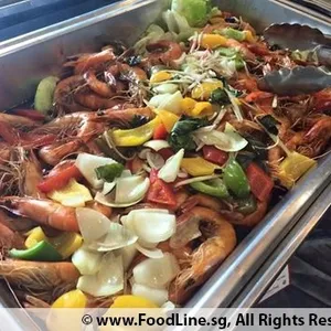 三杯酱爆明虾 Taiwanese Style Stir-Fried Prawn