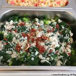 Broccoli w Crab Meat Egg White Sauce