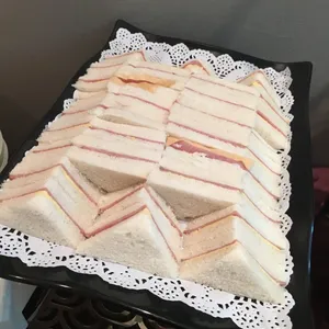 Chicken Ham Finger Sandwiches