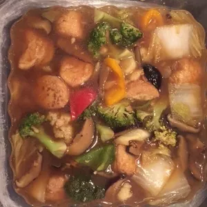 3. Braised Beancurd w Chicken Mince