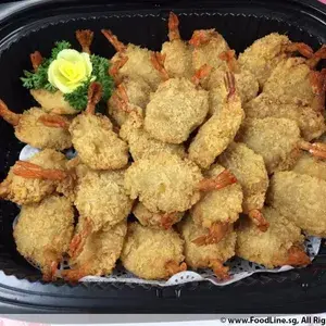 2b. 喜气洋洋 Crispy Butterfly Prawn w/Salad Cream 炸蝴蝶虾