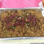 1a. 万事如意 Rice w/Sausage & Mushroom 腊肠虾米香菇丝焖饭