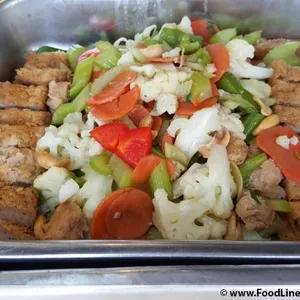 Vegetables in Yam Basket
