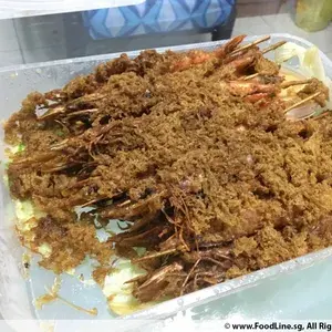 1x Deep-Fried Prawns @$28