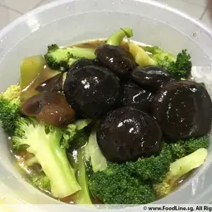 1x Mushrooms with Broccoli @$12