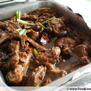 Stewed Duck w/ Chestnut • 栗子焖鸭