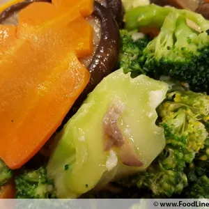 Broccoli w/ Mushroom • 双菇兰花(Chef's Recommended)