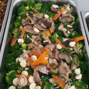 带子西兰花 Sauteed Broccoli w/ Scallop