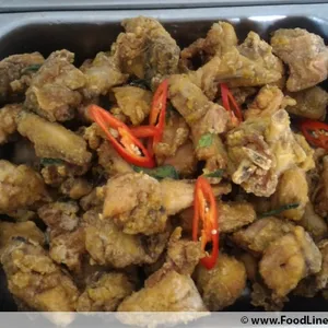 Salted Egg Chicken • 咸蛋鸡(Chef's Recommended)