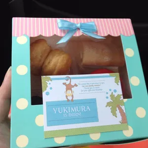10x Sweet Treat Box @$6.9 (Choice of One : Red Eggs (2 items)) (Choice of Two: Ang ku Kueh (2 items)) (Choice of Three : Swiss Roll (1 item)) (Choice of Four : Profiteroles (Cream puffs) (2 items)) (Choice of Box Design : Design B)