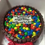 1x Kit Kat Boom @$60.8 (Size : 8 Inch (7-10 pax)) (Big Candles : 2) (Small Candles : 5)