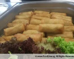 Vegetable Spring Roll with Sweet Sauce | Customer Photo | Delizio Catering Pte Ltd