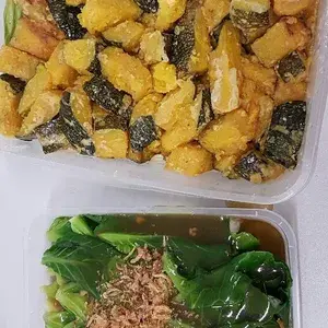 3x Fried Pumpkin with Salted Egg Yolk 旦黄金瓜 @$12
