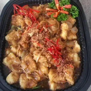 Spring Onion Fish