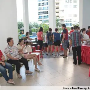 2x Table with Skirting Rental