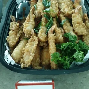 Tempura Prawn with Wasabi Mayo
