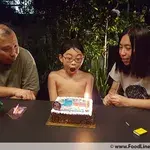 1x MINECRAFT BIRTHDAY @$58.9 (Size : 9 Inch (12-18 pax)) (Flavours : Blackforest) (Eggless : No) (Big Candles : 3) (Small Candles : 6)
