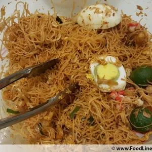 1x Fried Mee Siam @$5 (size of Food : Large +$15.00)