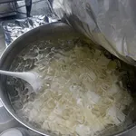 Chilled Almond Jelly with Longan
