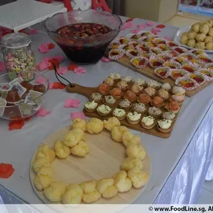 20x Mini Cream Puff @$0.5