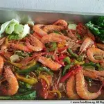 Stir Fried Garlic Prawn
