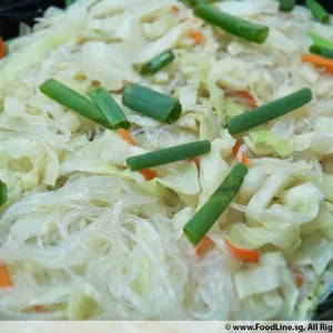 Fried Cabbage with Tang Hoon •包菜冬粉