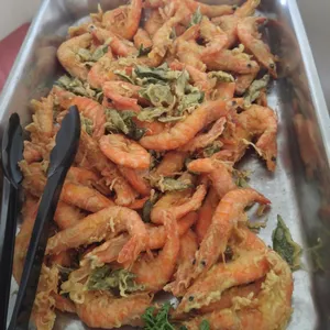 牛油鲜虾 Deep Fried Butter Prawn