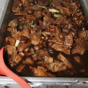Stewed Duck w/ Chestnut • 栗子焖鸭