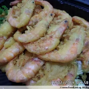 牛油虾 Crispy Butter Prawn