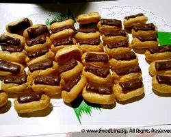 Mini Chocolate Eclairs | Customer Photo | Delizio Catering Pte Ltd