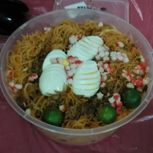 1x Fried Mee Siam @$5 (size of Food : Large +$15.00)