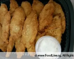 Pan-Fried Fish Fillet with Tartar Sauce | Customer Photo | Le Xin Catering Group Pte Ltd