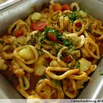 Grilled Squid in BBQ Sauce