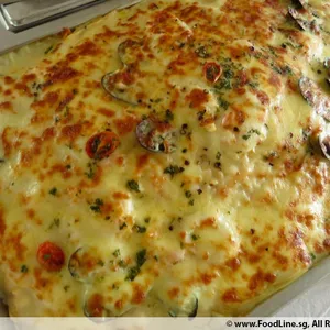 Seafood Baked Rice