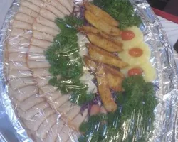 Christmas Smoked Sliced Turkey Platter | Customer Photo | Liang Food Caterer