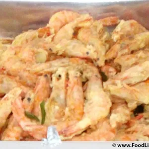 牛油鲜虾 Deep Fried Butter Prawn
