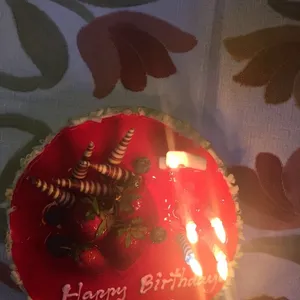 1x Eggless Strawberry Love @$32.9 (Size : 9 Inch (12-18 pax) +$15.00) (Big Candles : 4) (Small Candles : 4)