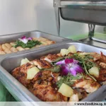 Hawaiian Chicken topped with Grilled Caramelised Pineapple
