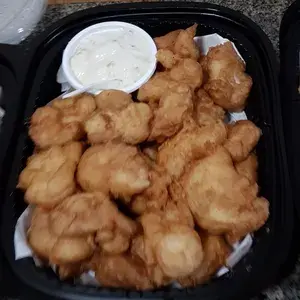 Fish Fritter with Tartar Sauce