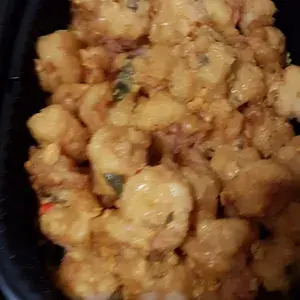Prawn in Salted Egg Yolk Cream